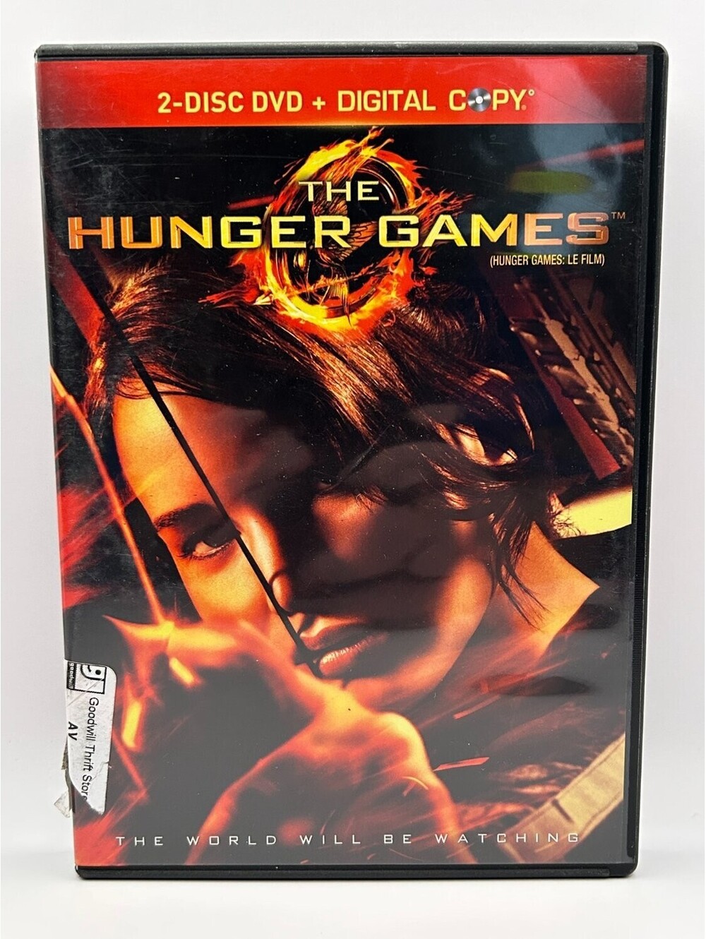 The Hunger Games DVD 2-Disc Set Jennifer Lawrence Action & Region 1 Gary Ross
